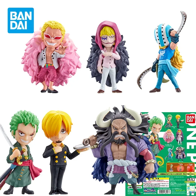 Bandai оригинальная цельная аниме-фигурка Gashapon Devil Fruit Second Naval Battle экшн-фигурки