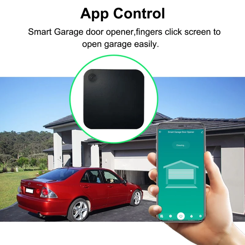 

Tuya Wifi Garage Door Switch Intelligent Garage Door APP Remote Conrtrol Wireless Controller Work With Alexa Google Home