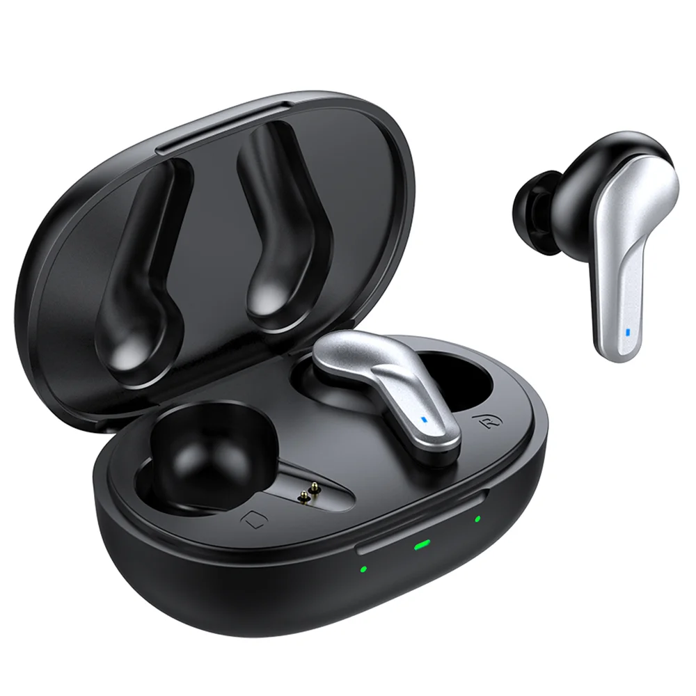 

TWS Wireless Headphones With Mic Fone Bluetooth Earphones Waterproof Sport Running Headset Touch Control Earbuds Noise Reduction