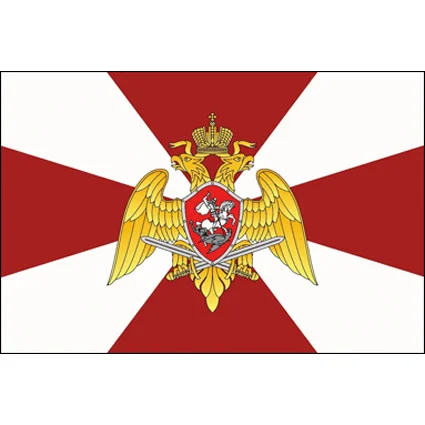 

Флаг Российской национальной гвардии Российской Федерации розгвардии 3jflag WN 90x150 см