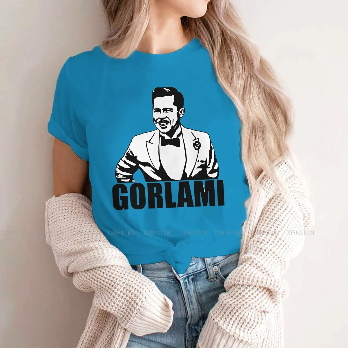 

Gorlami Style TShirt for Girl Inglourious Basterds Aldo Raine 5XL New Design Graphic T Shirt Short Sleeve Hot Sale