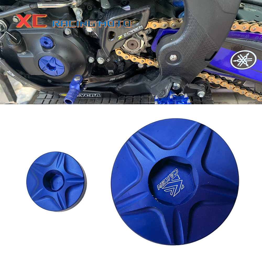 

CNC Billet Engine Timing Plug Set For Yamaha YZ250F WR250R YZ450F WR250F WR450F YZ 250F 450F 250FX WR 250F Dirt Bike Motocross