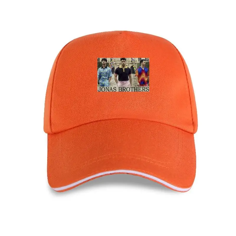 

Модная новинка, мужская белая бейсболка Jonas Brothers, Nick Jonas, Joe Jonas, Kevin Jonas