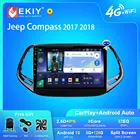 Автомагнитола EKIY Q7 Android 10 для Jeep Compass 2017 2018 мультимедийный видеоплеер Авто Стерео GPS навигация DSP Carplay 2din DVD