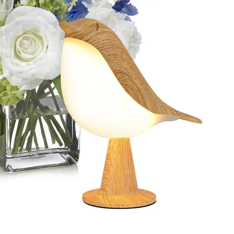 

Touch Switch Bird Night Light 3 Modes USB Rechargeable Table Lamp Bedroom Decor Gift For Children Indoor Lighting Home Decor
