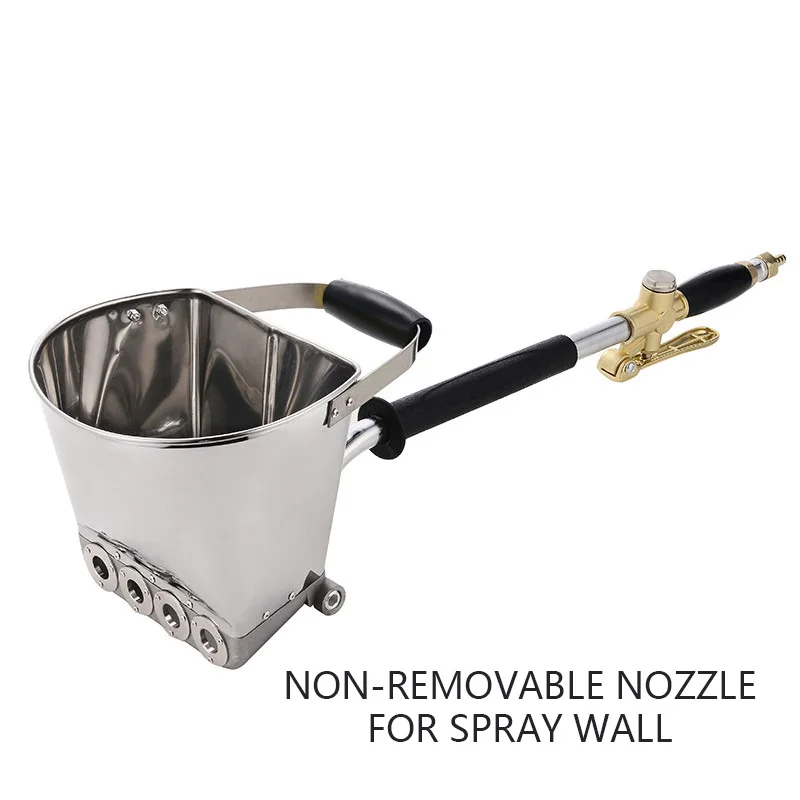 

New Type Pneumatic Cement Mortar Spray Gun Special Putty Spraying Machine For Roof And Wall Multifunctional Plaster Funnel Gun