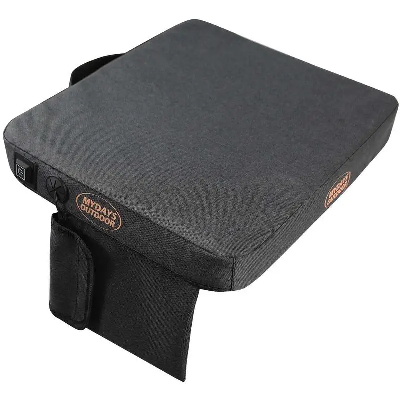 

Outdoor Heated Seats Cushion USB Charge Stadium Seat Cushion Heated Seats For Bleachers Padded Seat For Sporting Events