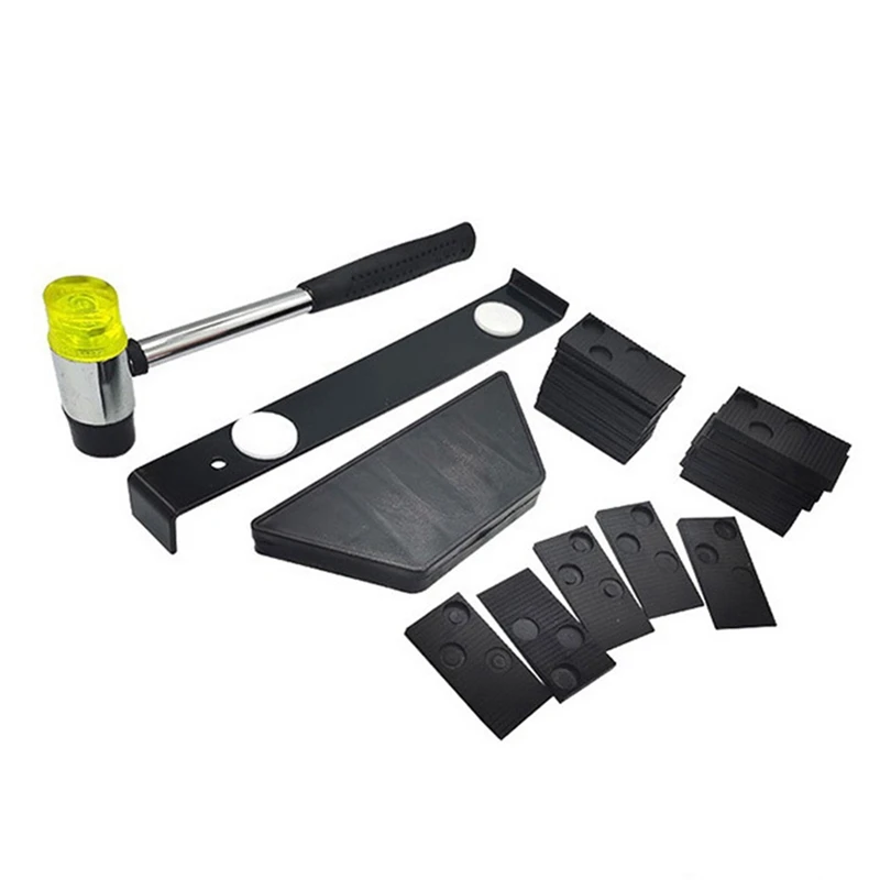 

DIY Home Laminate Installation Kit Set Wood Flooring Top Quality Wooden Floor Fitting Tool With Mallet Spacers Hand Tool