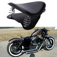 for harley sportster xl 1200 883 48 bobber motorcycle spring solo seat base saddle leather driver seat accessories