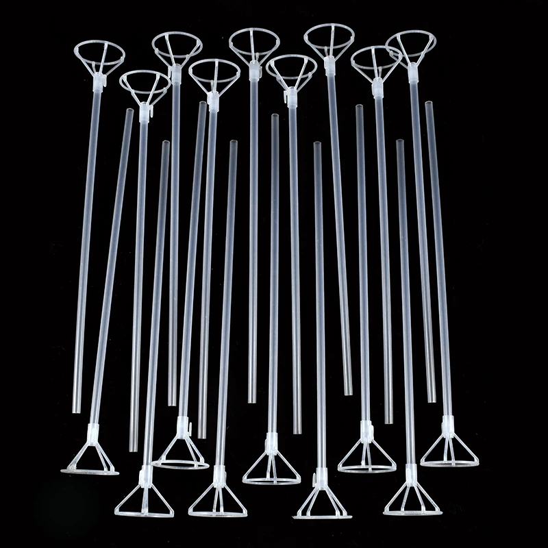 

40 cmClear Balloon Stick 5 Pieces Balloon Holder Accessories for Party Decor Birthday Wedding Balloon Decorations