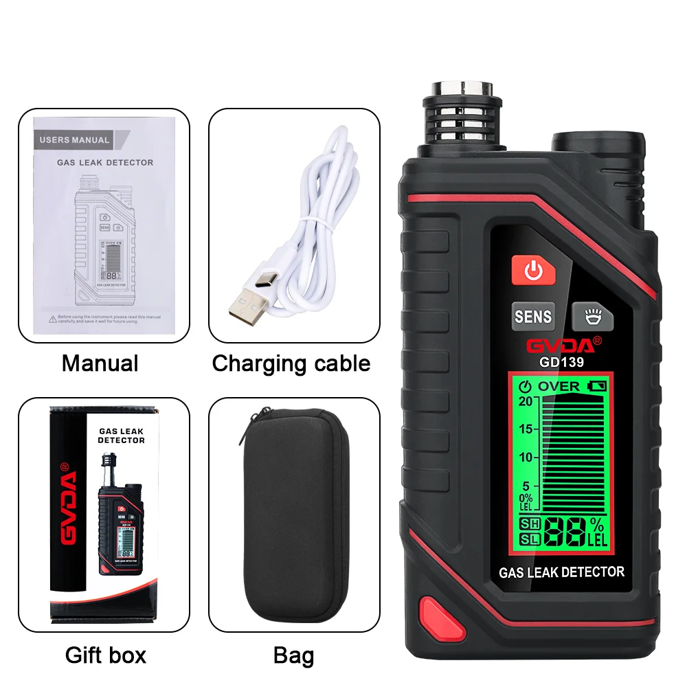 

GVDA Детектор утечки газа