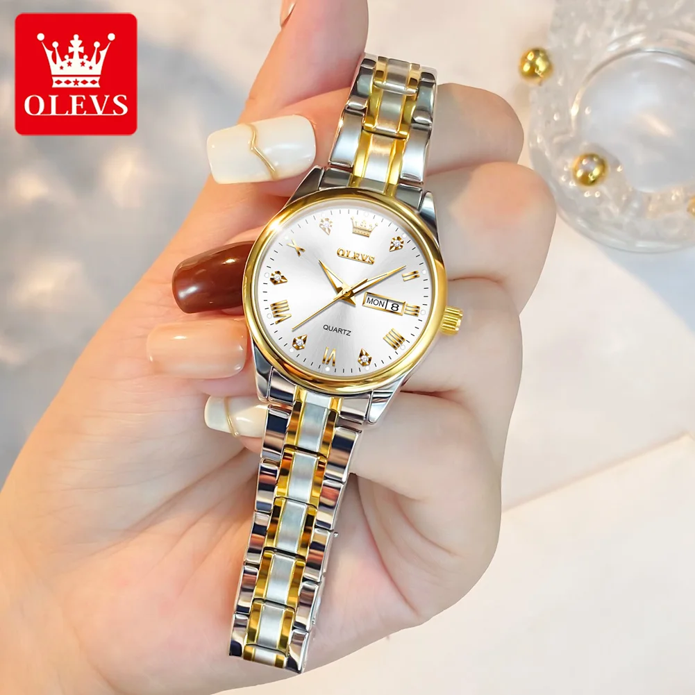 OLEVS новые оригинальные модные ультратонкие женские кварцевые часы