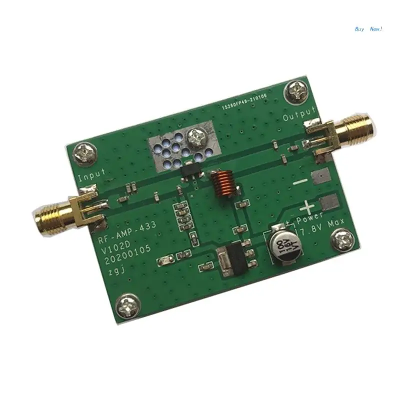 

Цифровой усилитель мощности FM400-460Mhz 8W, высокочастотный усилитель мощности RF 5V