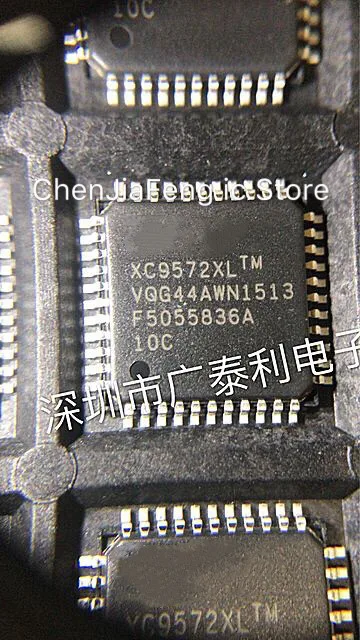 

5PCS~10PCS/LOT XC9572XL-10VQG44C XC9572XL-10VQG44I XC9572XL QFP44 New original