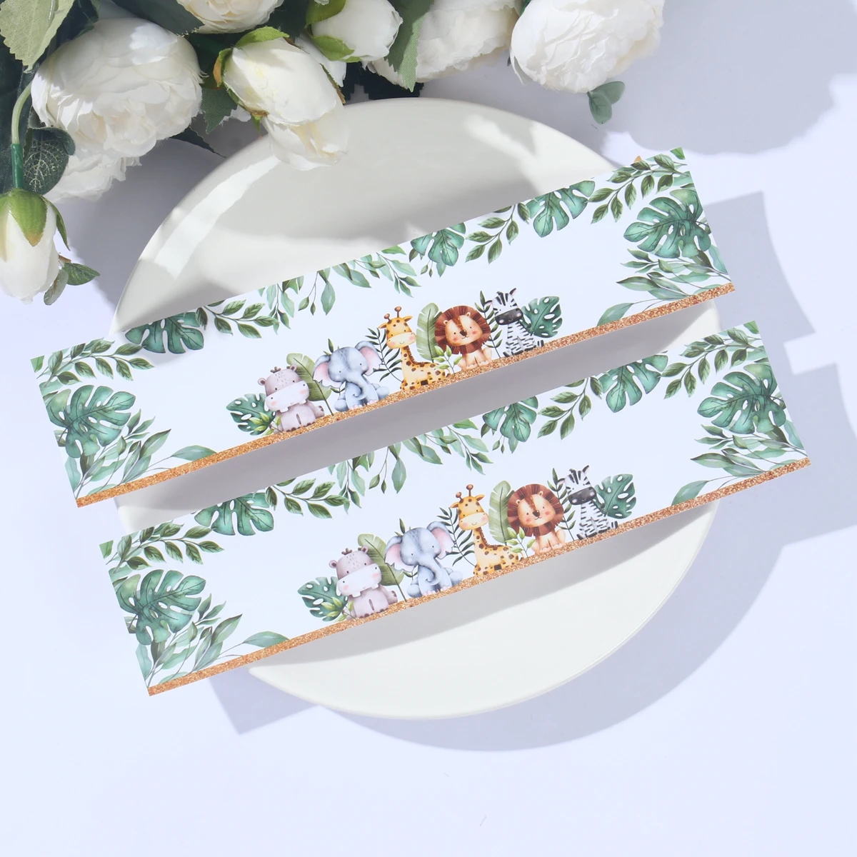 24 шт. наклейки в виде джунглей