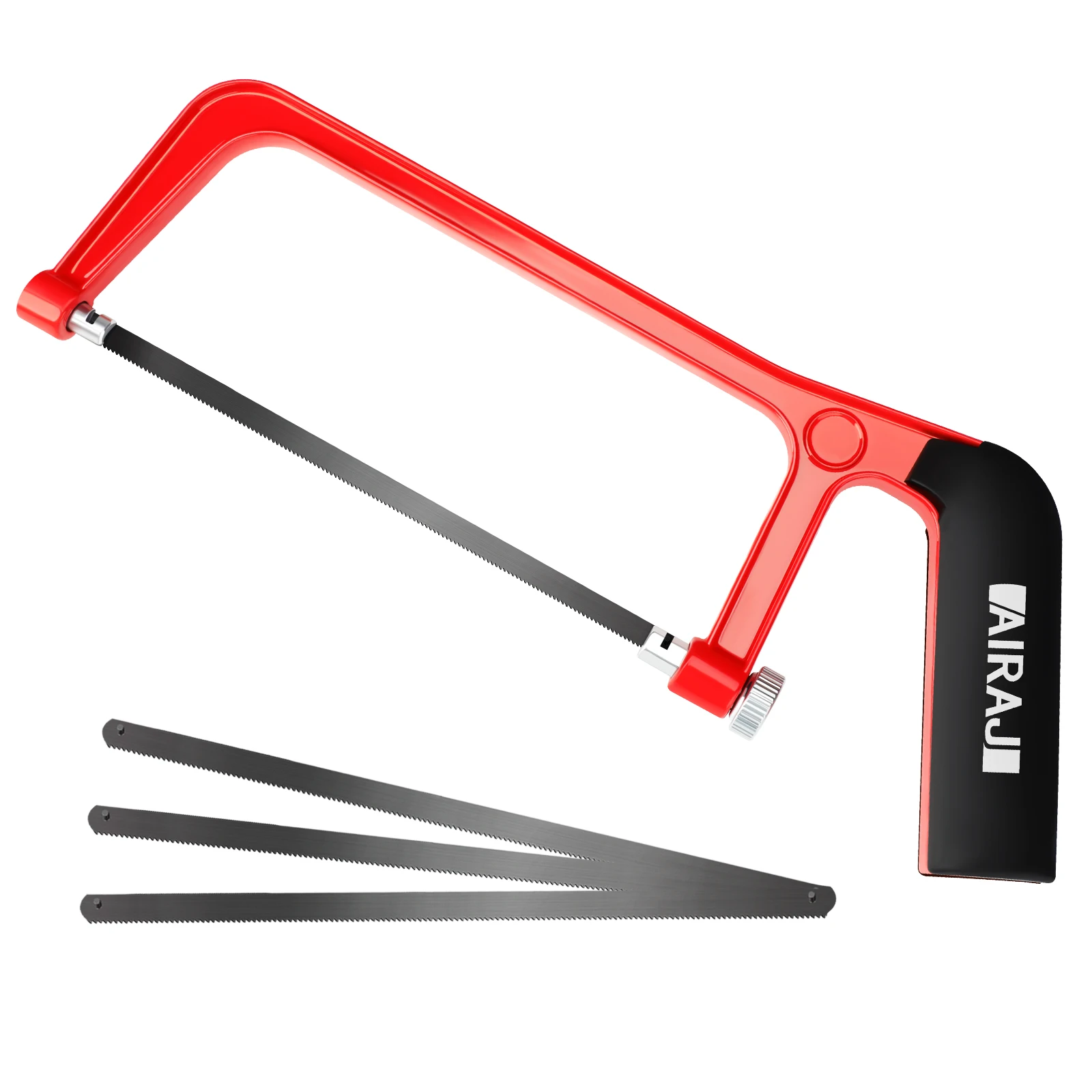 

AIRAJ Detachable Alloy Frame Household Powerful Cutting Toolw Upgrade Multifunctional Hacksaw Frame With 3 saw blades