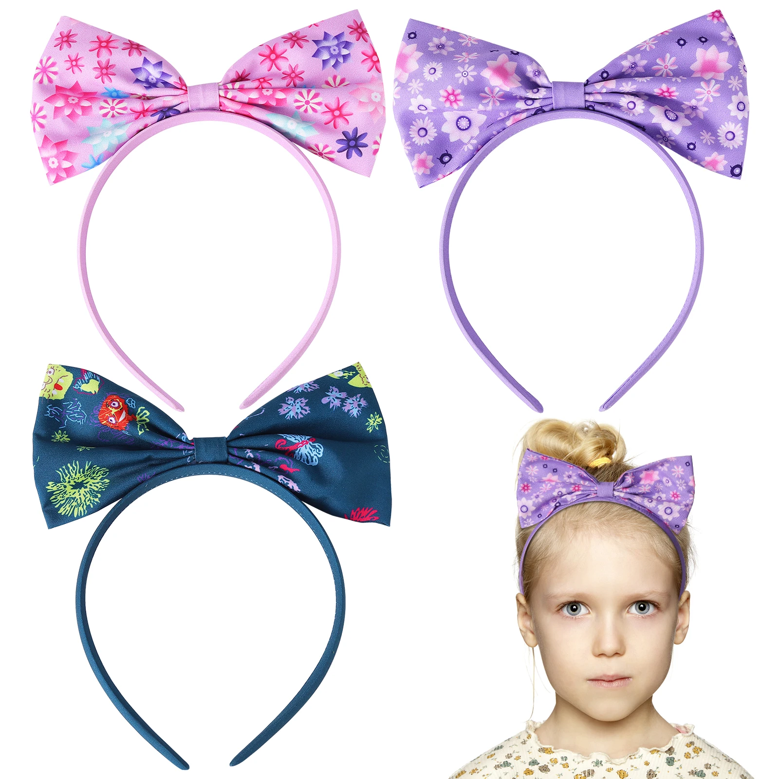 

Fashion Women Suede Soft Solid Print Headbands Vintage Flower Knot Elastic Hairbands Bandanas Girls Hair Bands Hair Accessories