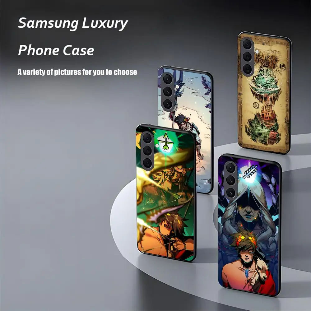 Чехол для телефона Cool Hades Game Samsung Galaxy S25 S24 S23 S22 S21 S20 Plus Ultra Note20 мягкий черный