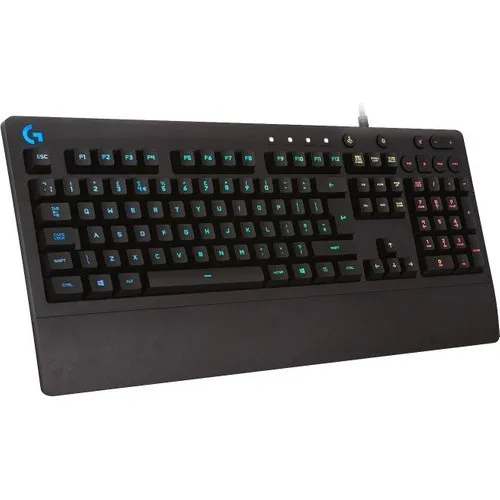 Logitech G G213 Prodigy RGB Wired Turkish Player Standard Keyboard-Black Color