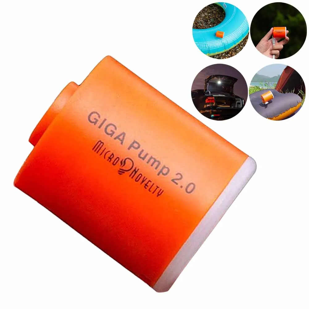 

GIGA Pump 2.0 High-quality Mini Air Pump For Mattress Mat Camping Outdoor Portable Electric Inflator Swimming Ring Vacuum Pump