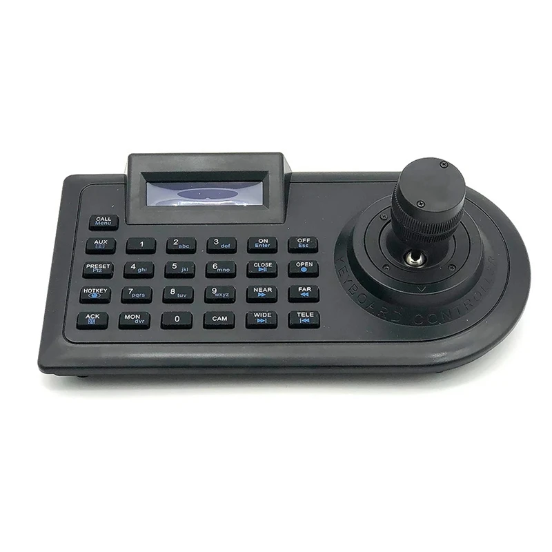 

MOOL 3D Axis Joystick CCTV Keyboard Controller Keypad For AHD Security PTZ Speed Camera Decoder DVR NVR Pelco RS485