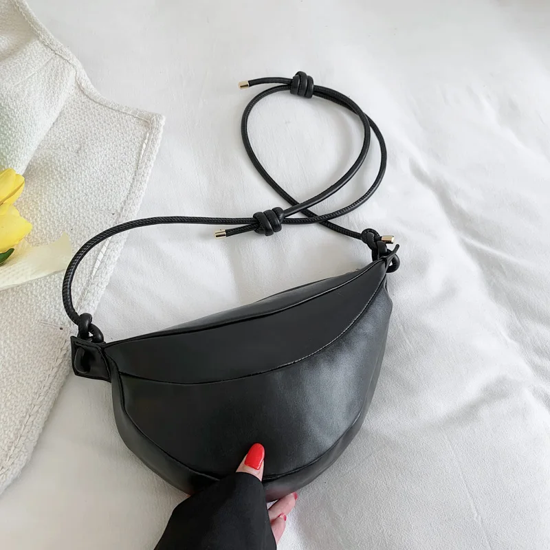 

2022 Hit Summer Small PU Leather Crossbody Sling Bags Women's Designer Handbag Luxury Brand Underarm Shoulder Side Bag Ladies