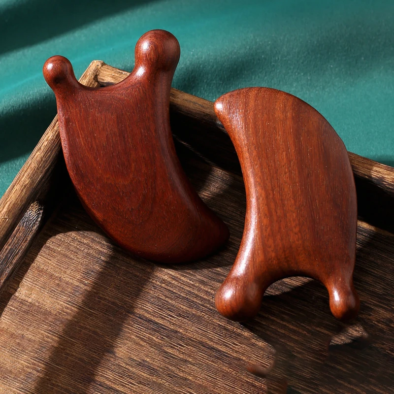 Расческа для лифтинга лица из сандалового дерева меридианный массажер глаз носа