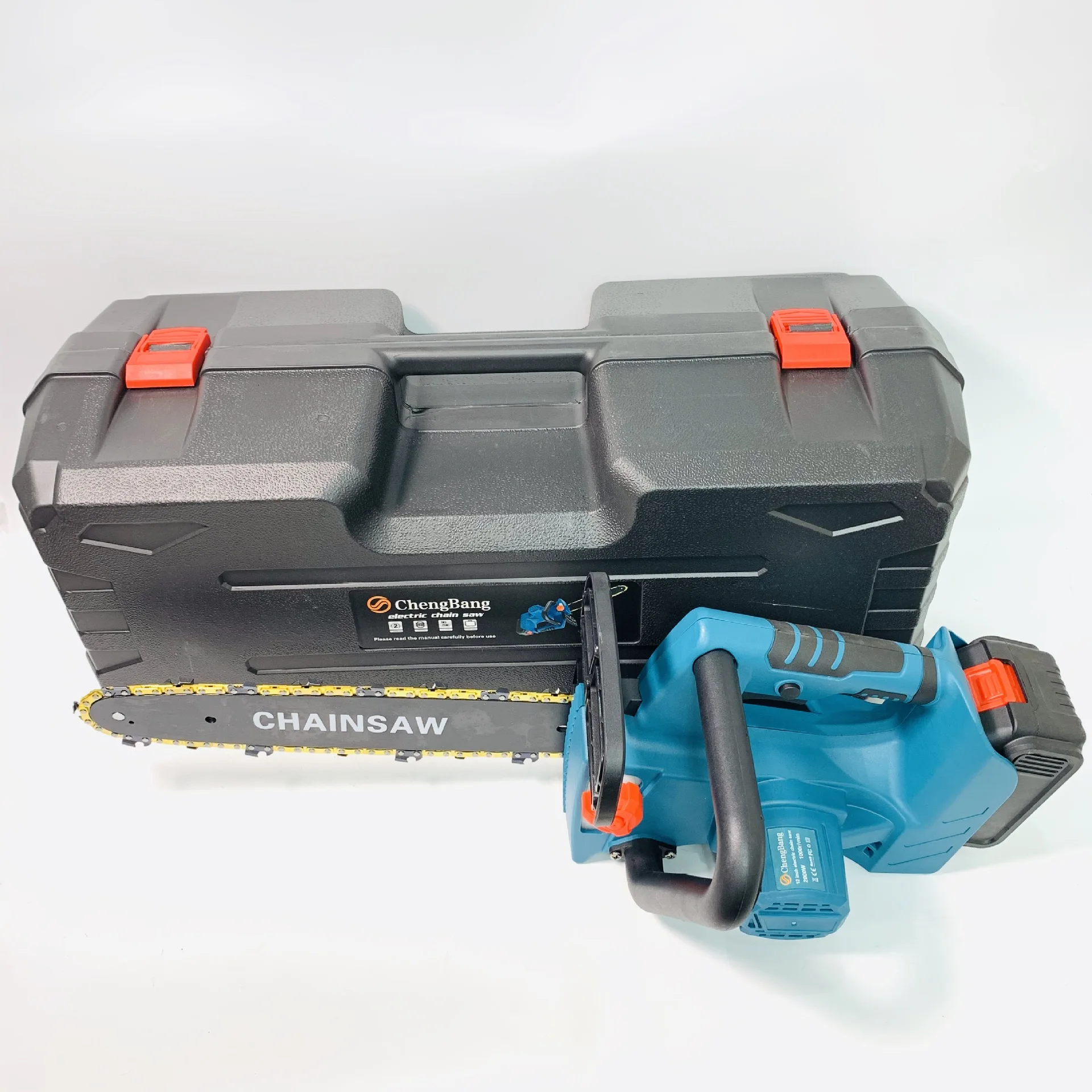 Литиевая электрическая бесщеточная цепная пила 12 дюймов ZY внешняя торговля