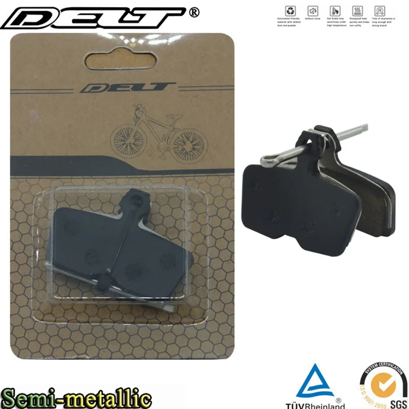 

4 пары велосипедных дисковых тормозных колодок Pin для SRAM AVID Code R 2011-2014 полуметаллические Горные аксессуары для горных велосипедов