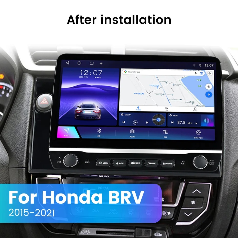 Android OS автомобильное радио для HONDA BR-V BRV 2015-2021 интеллектуальные системы