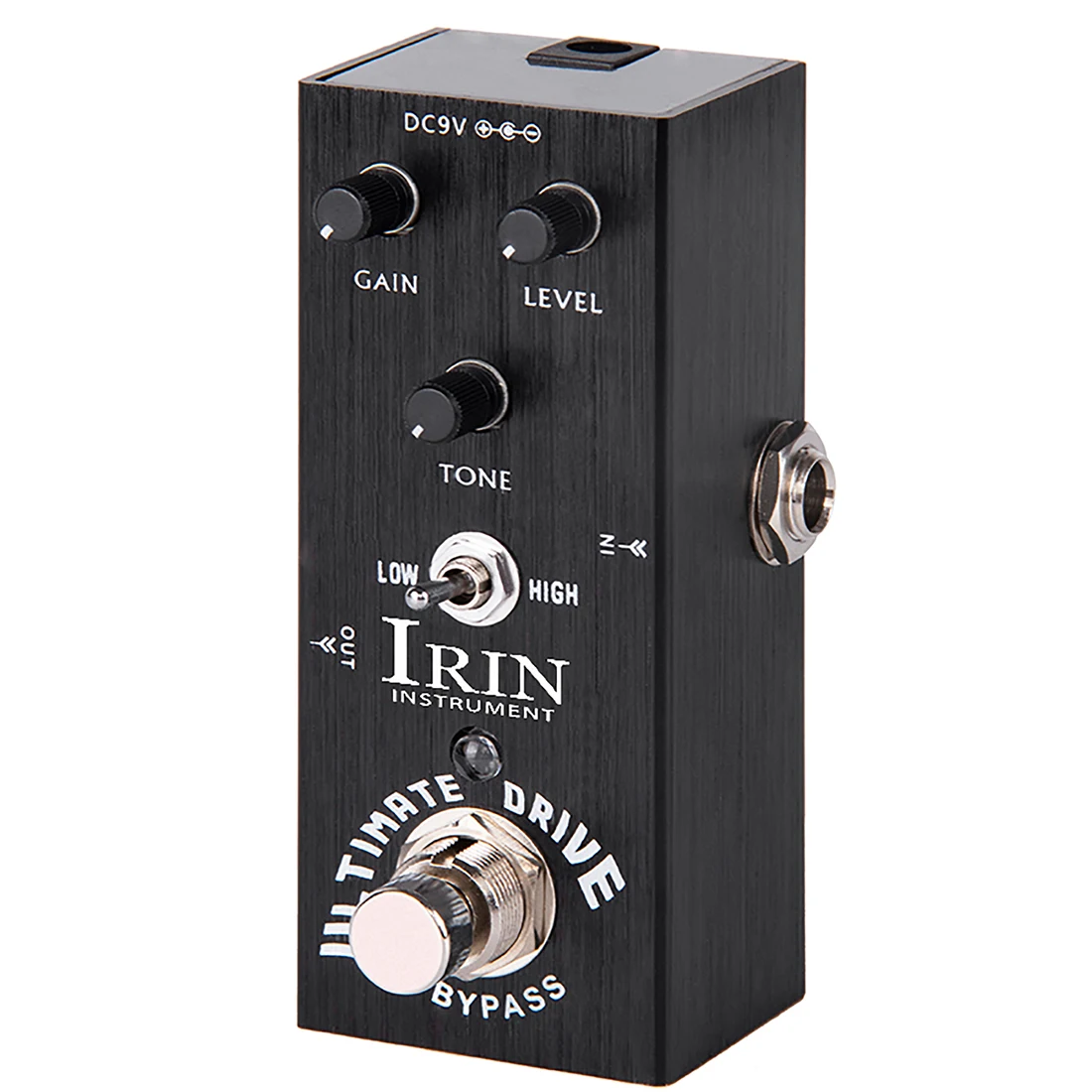 IRIN AN-11 Ultimate Drive Guitar Overdrive Distortion Effect Pedal Bordering-on-Distortion for True Bypass
