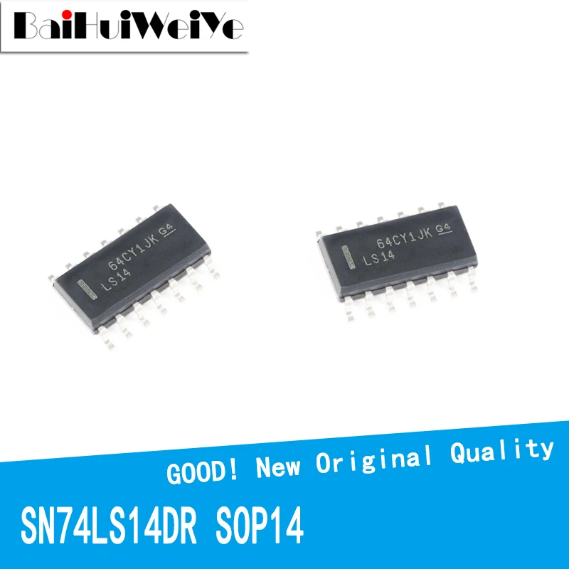 10 шт./лот SN74LS14DR SN74LS14 74LS14 L14 SOP-14 SMD SOP14 новый оригинальный чип хорошего качества