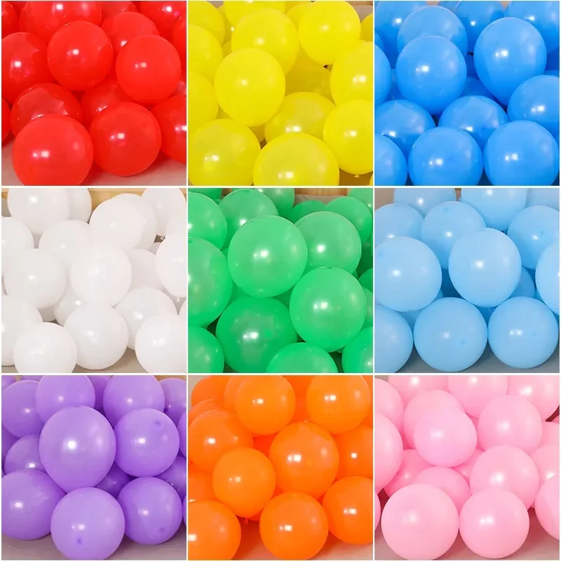 100/20 шт. 10-дюймовые латексные воздушные шары декоративные детские подарки