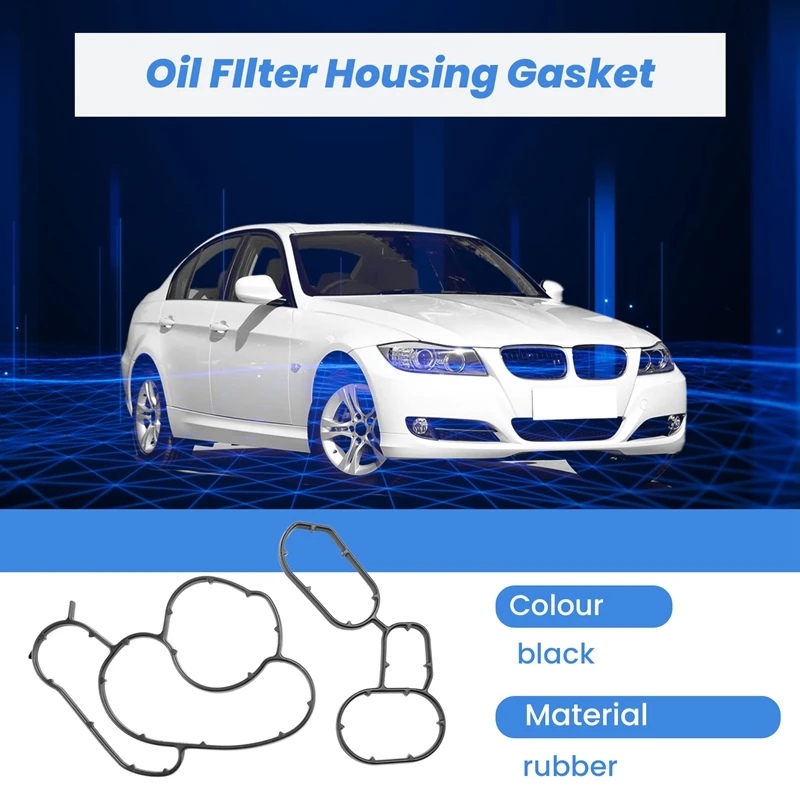 Прокладка корпуса масляного фильтра 11427508970 Для BMW E46 E60N E81 E82