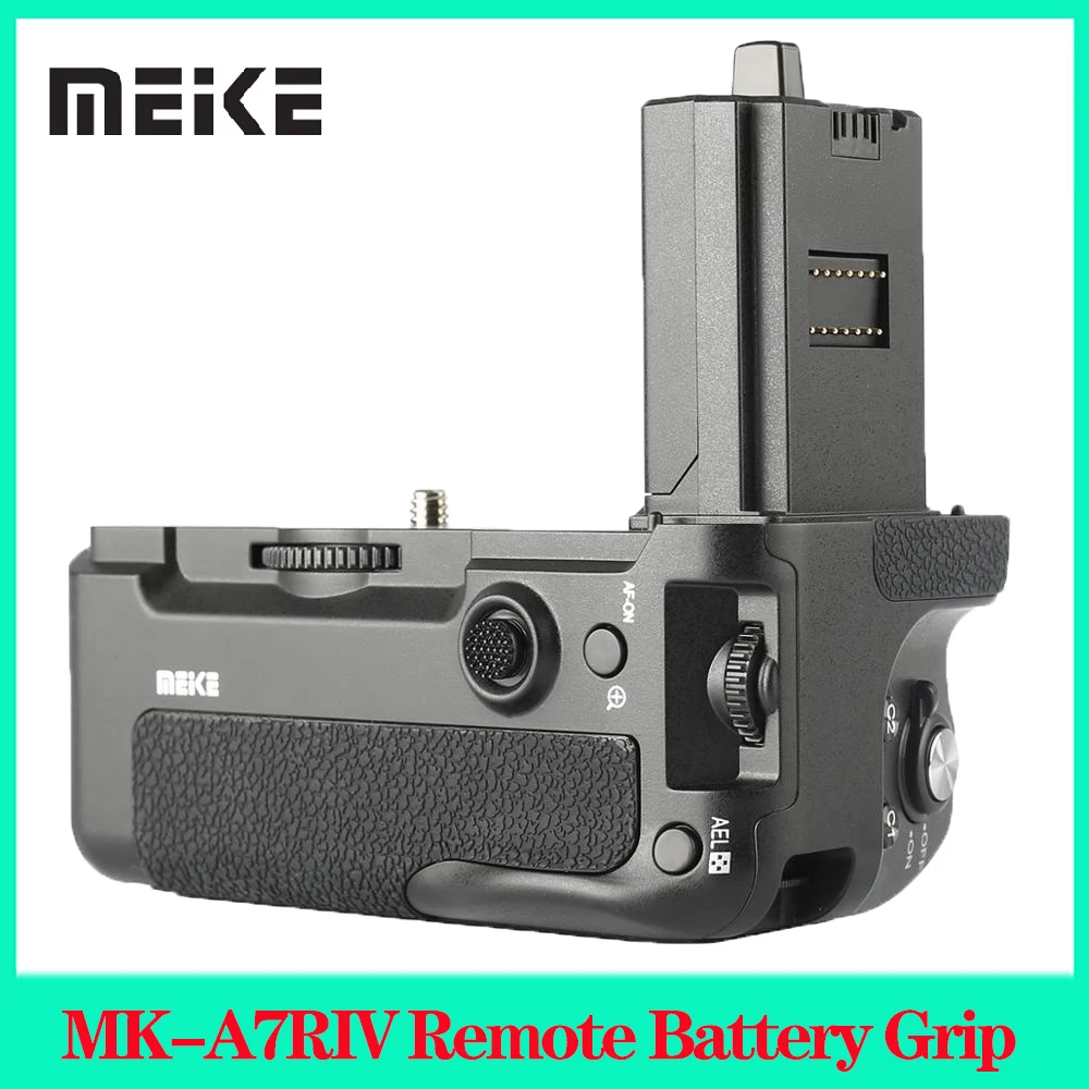 

Meike MK-A7R IV Battery Grip For Sony A7RIV, A7IV, A9II A7SIII A1 Cameras