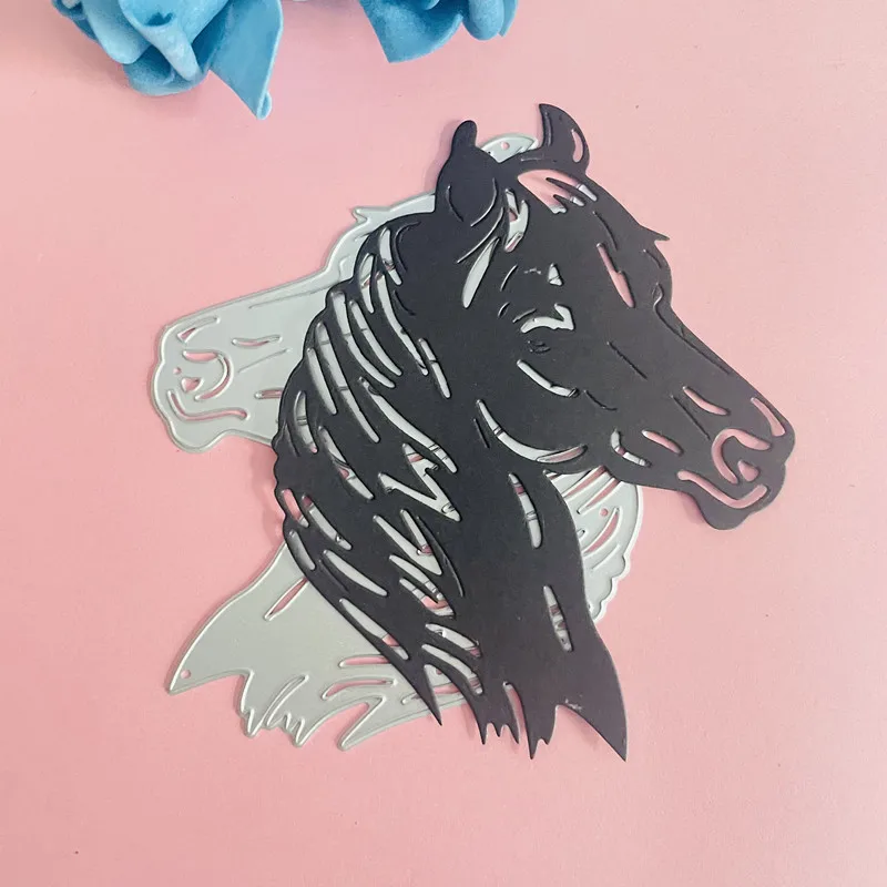 Милое украшение в виде лошади металлические штампы для высечки сделай сам