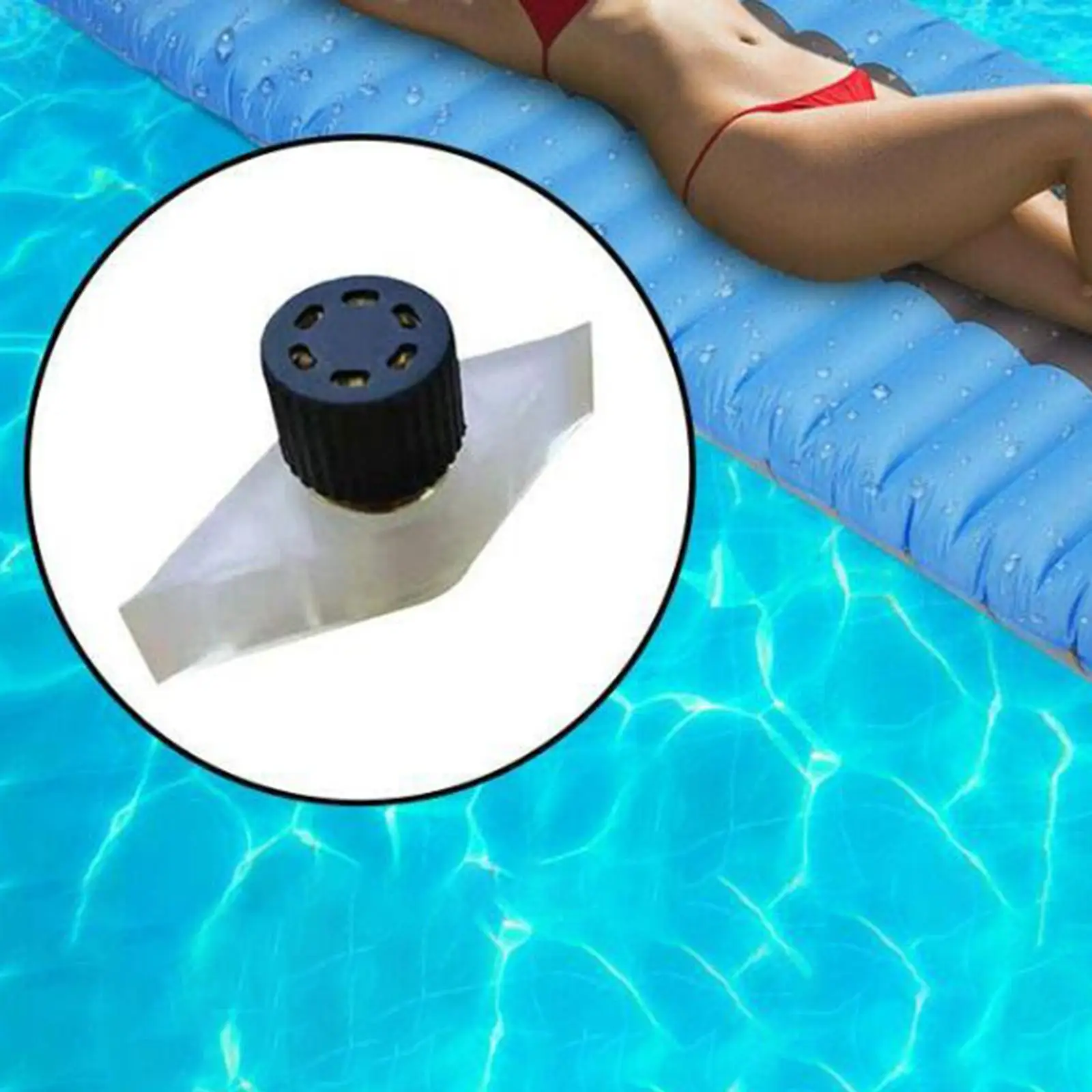 

2x Copper Air Nozzle Good Air Tightness for Inflatable Mattress Automatic