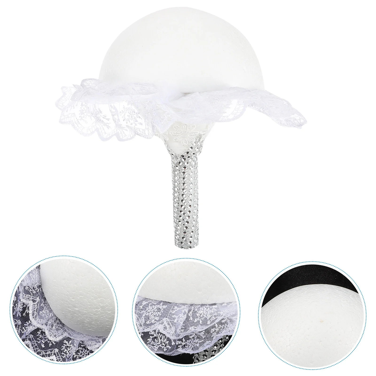 

Artificial Flower Holder Bridal Bouquets Bridesmaids Wedding Decorations Ceremony Hand