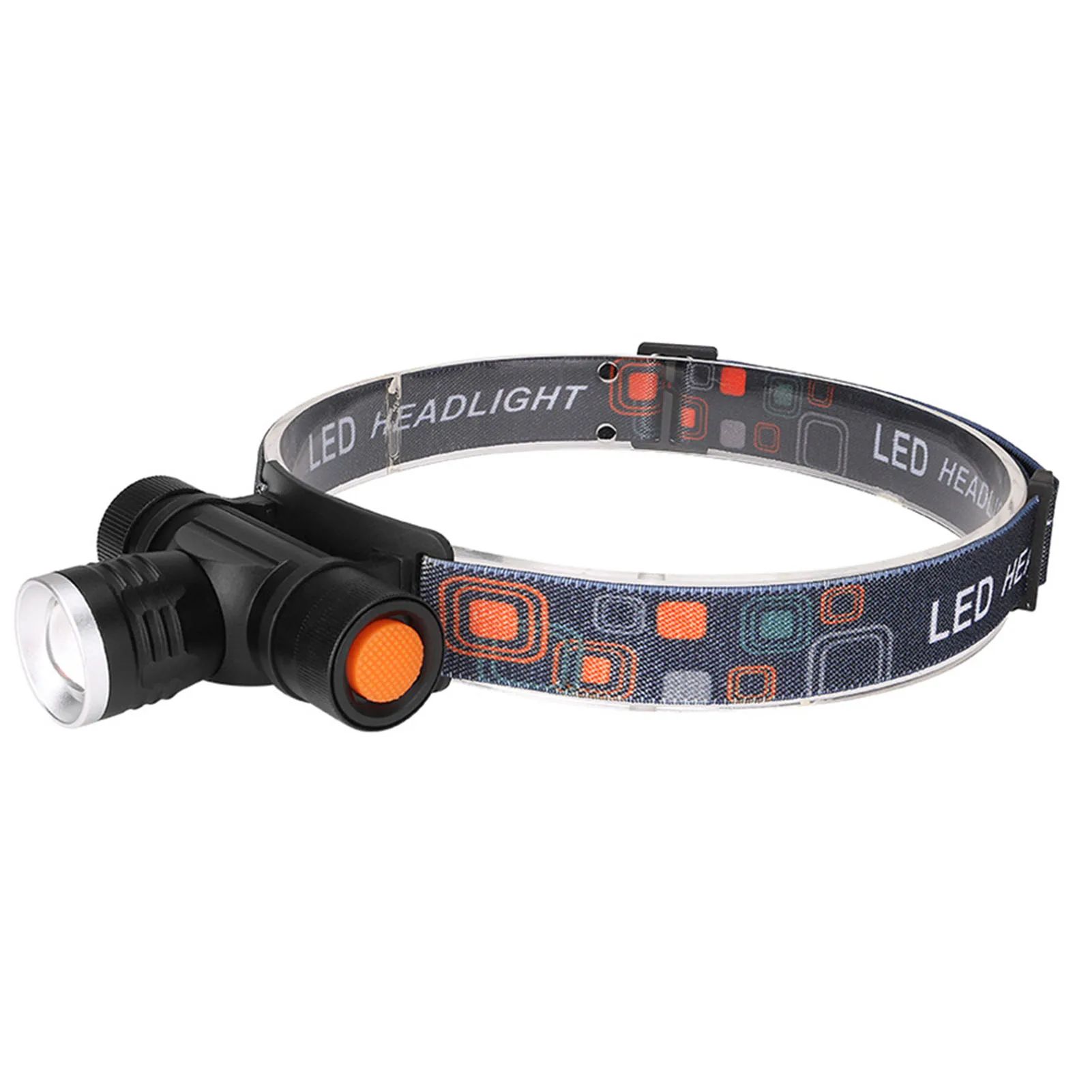

HOT Rechargeable Headlamp Flashlight Waterproof Retractable Aluminium Alloy Lamps Adults Camping Essential Lights
