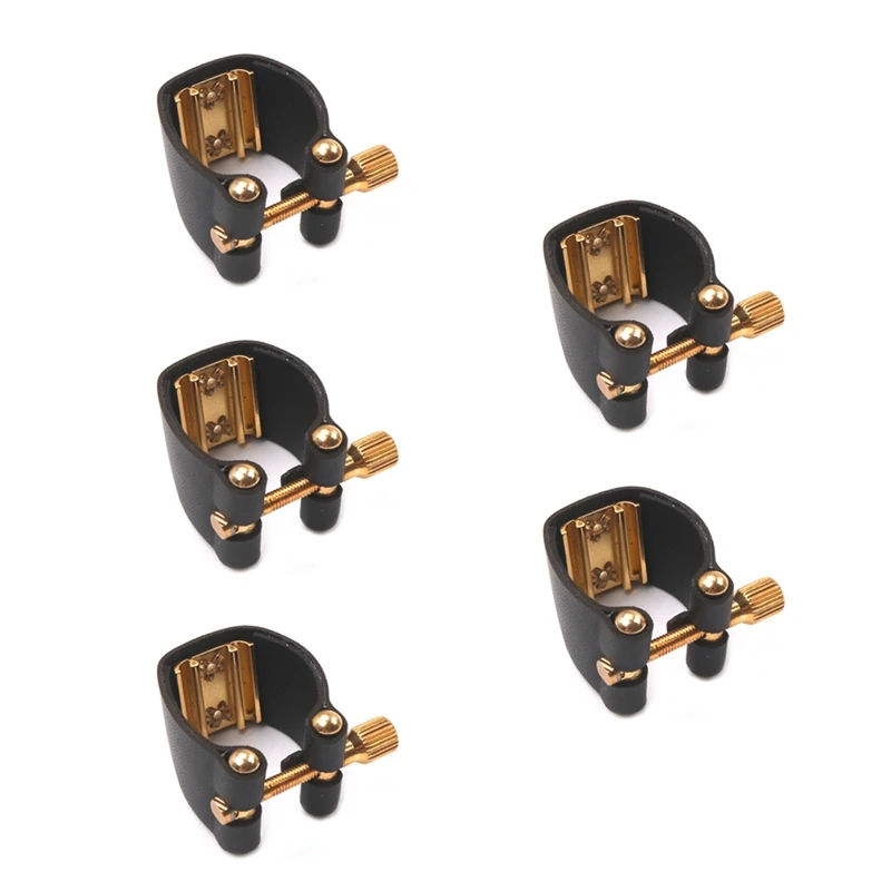 

Hot AD-Saxophone Metal Flute Head Clip Clamp Clarinet Alto Saxophone Soft Card Cap Buckle Instrument Accessories