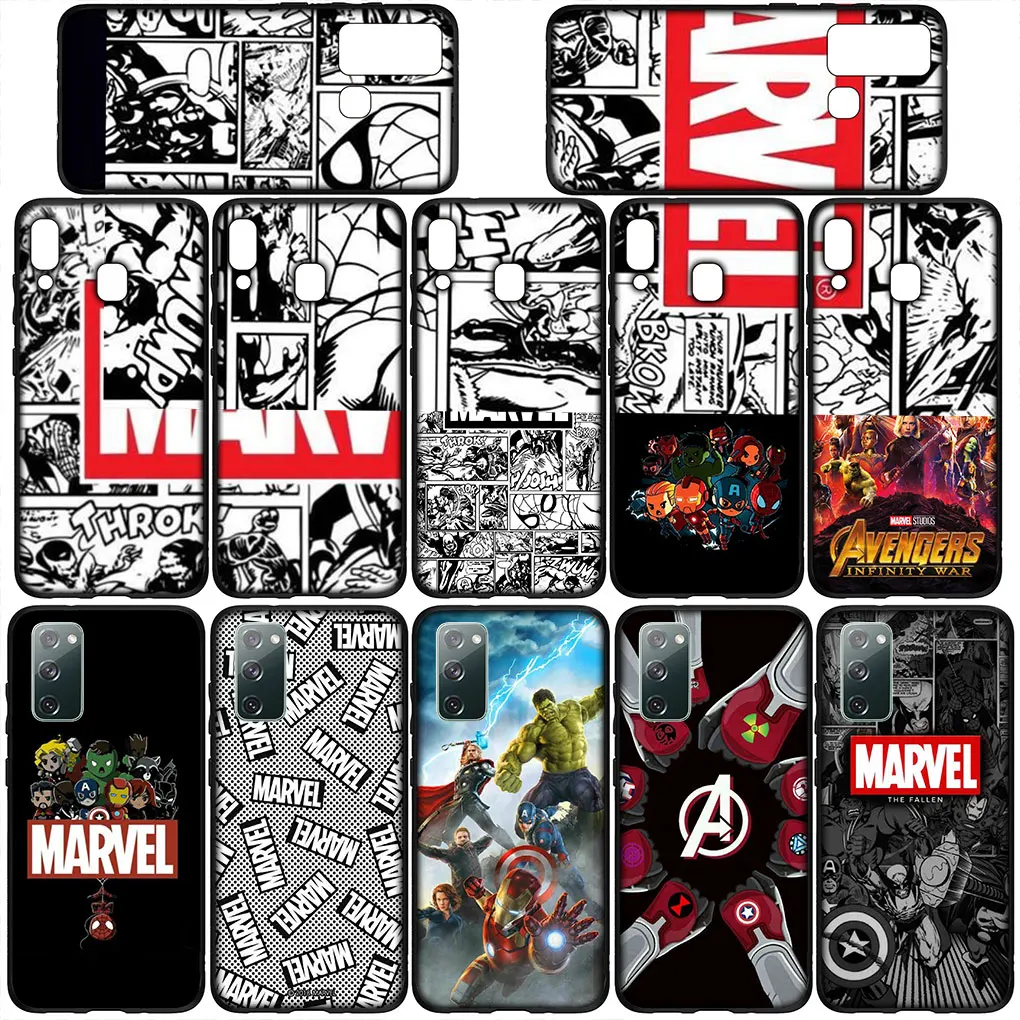 Чехол для телефона Thanos Avengers Endgame Marvel Samsung Galaxy A10 A20 A22 A30 A31 A32 A50 A51 A52 A53 A72 A33 A73