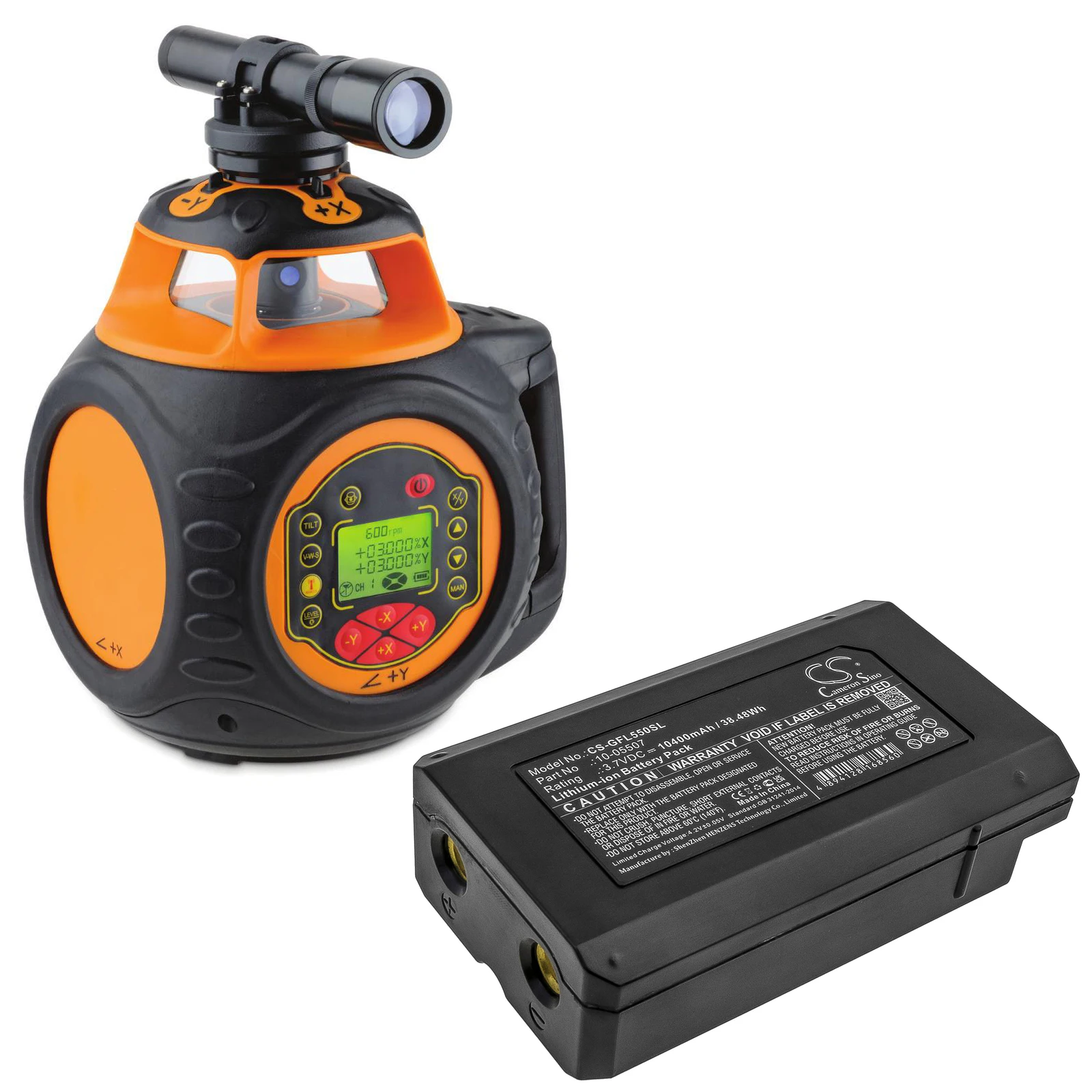 

Аккумулятор Cameron Sino 10400 мАч для Geo-Fennel 10-05507 Rotationslaser FL 500 FLG 500 FL 550