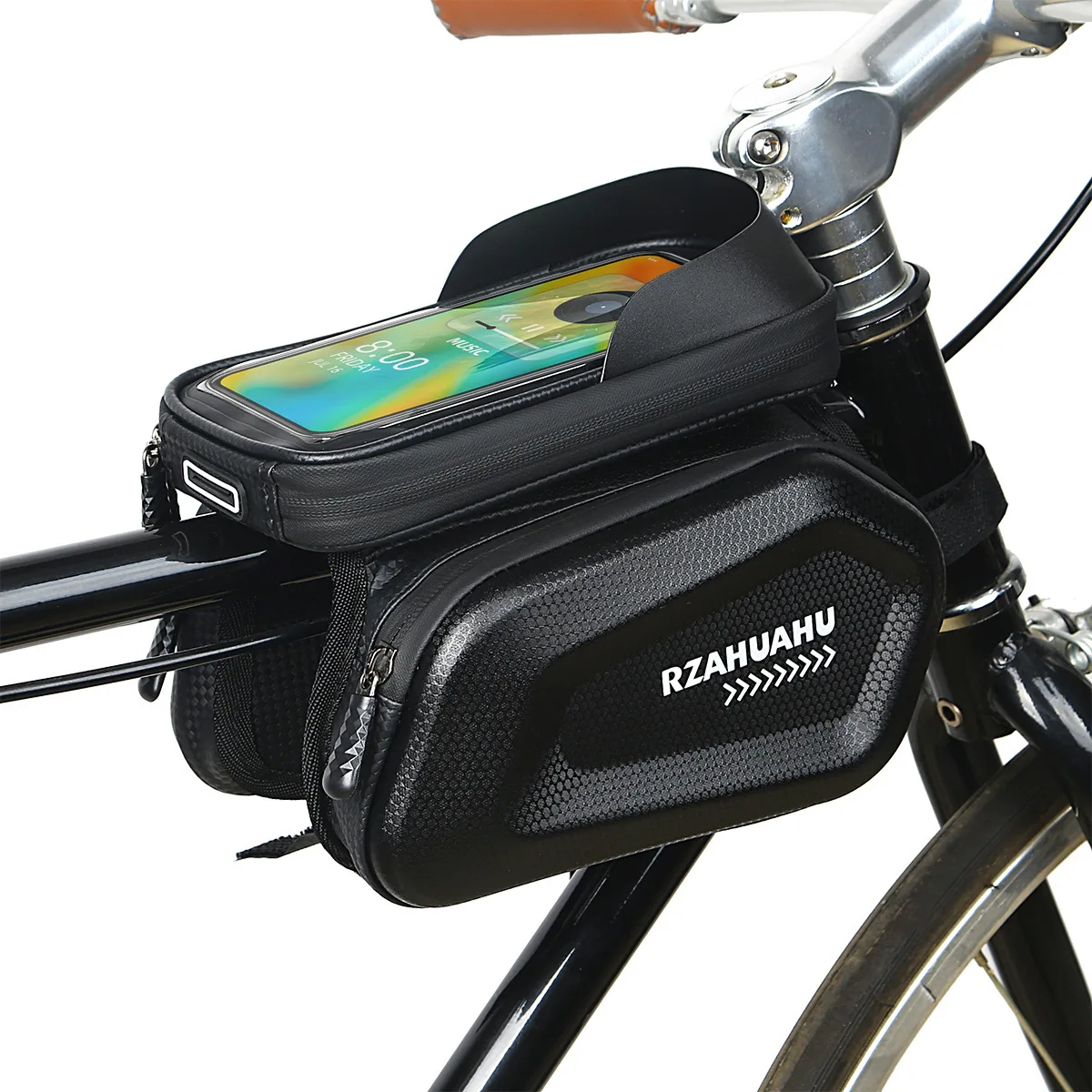 

Rainproof Bike Bag Bicycle Front Cell Phone Holder with Touchscreen Top Tube Cycling MTB Accessories Bike Accessories