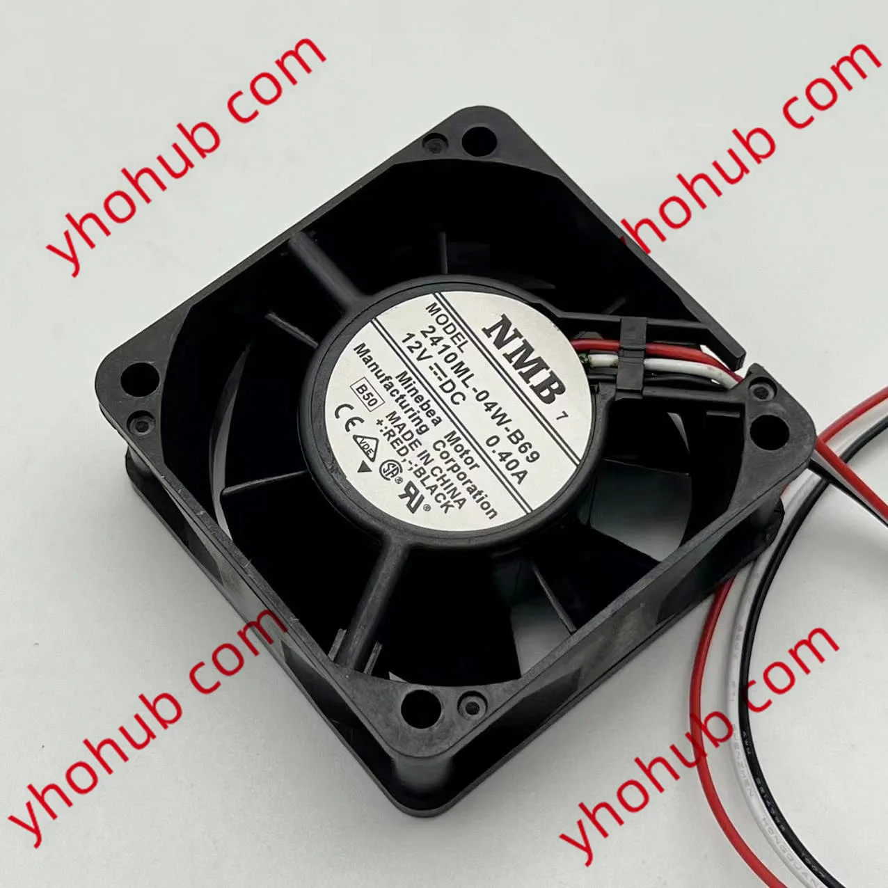 NMB-MAT 2410ML-04W-B69 B50 DC 12V 0.40A 60x60x25 мм вентилятор охлаждения сервера