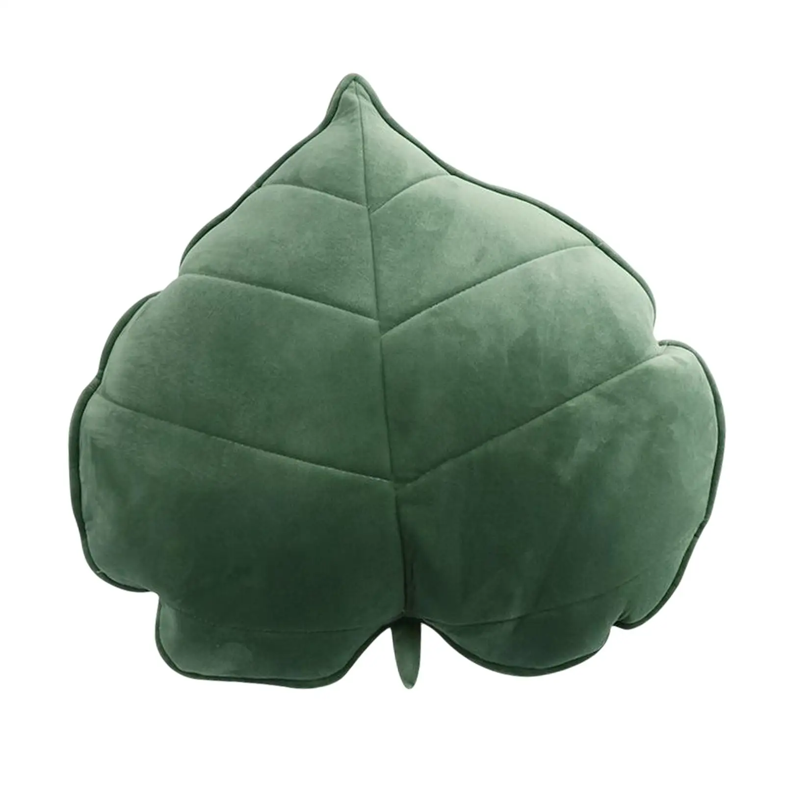 

Cute Leaf Appearance Plush Hug Pillow Ornament Seat Cushion for Spring