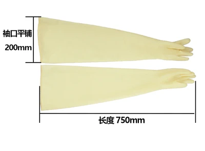 Устойчивый к кислотам и щелочам латексный вакуумный перчаточный ящик с длинным рукавом фланец для научных исследований завод по производству батарей толщиной 0,8-1,2 методология научных исследований в ветеринарии и зоотехнии учебник для вузов