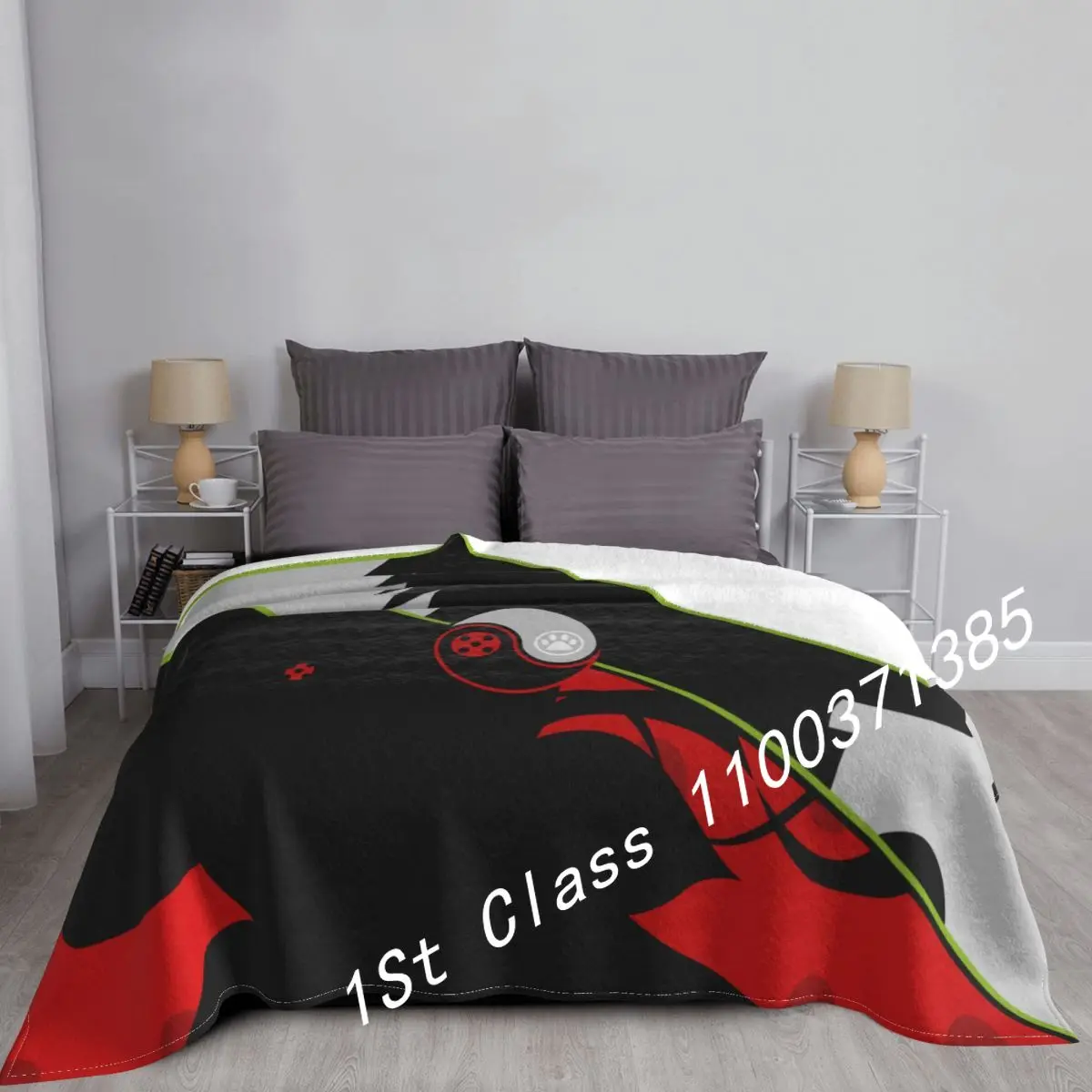 

Miraculous Ladybug Soft Comfortable Breathable Warm Flannel Blanket Living Room Sofa Bedroom Bedding