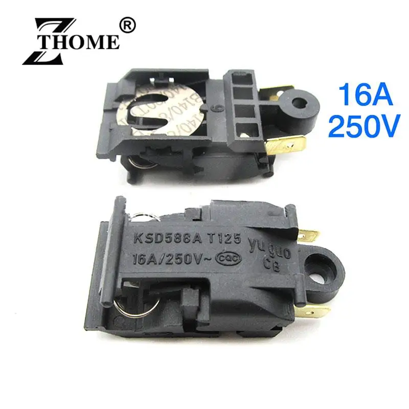 

Переключатели для чайников, черные, 13/16А, 250В, 2 шт.