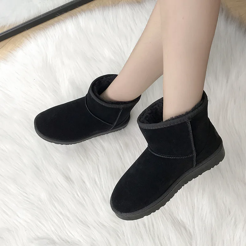 Ботильоны для снежной погоды 2022 зимние теплые модные дизайнерские готические