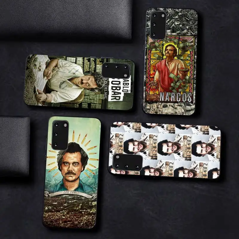 

Narcos TV Series Pablo Escobar Phone Case for Samsung S10 21 20 9 8 plus lite S20 UlTRA 7edge